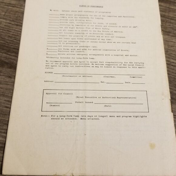 Vintage boy scouts a guide to camping paperback book 1953 - Picture 2 of 5